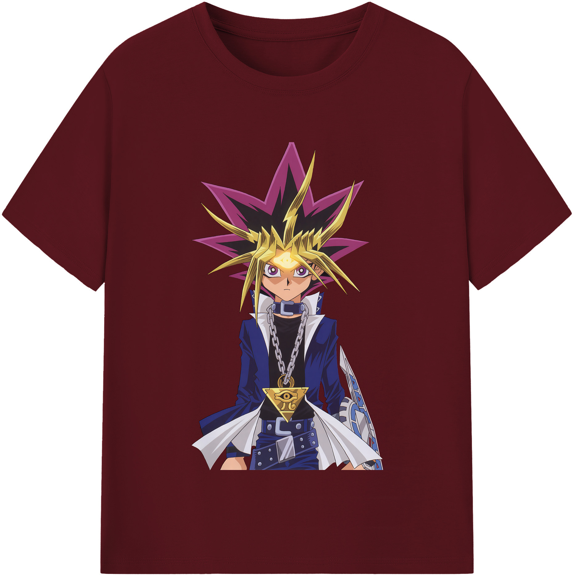 （画像用） 遊☆戯☆王 Yu-Gi-Oh! 綿100％半袖Tシャツ（フロントプリント）